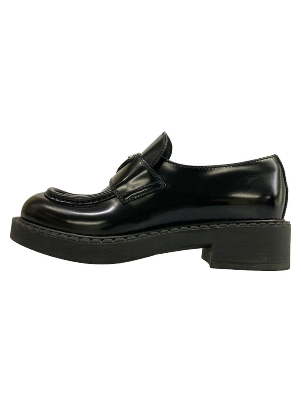 Prada Loafers Black Leather